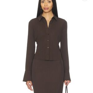 Good American Matte Jersey Long Sleeve